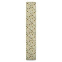 Sunflower Pattern Cotton Twill Runner