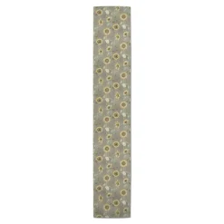 Sunflower Pattern Cotton Twill Runner