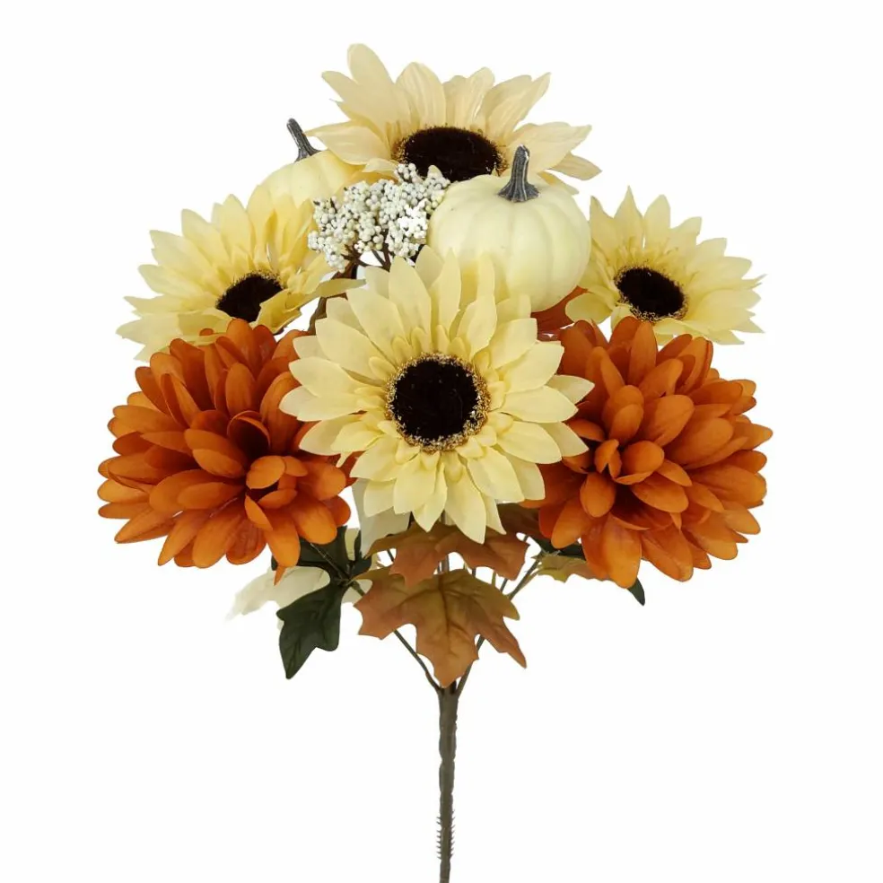 19.5" Sunflower & Pumpkin Mix Bush by Ashland®