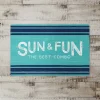 Sun & Fun Floor Mat, 27" x 18"