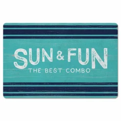 Sun & Fun Floor Mat, 27" x 18"
