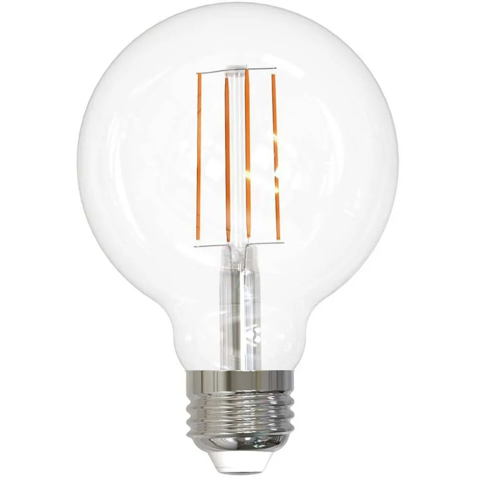 Sunlite 8.5w 120v LED G25 Globe E26 Base Dimmable 2200K Bulb - Warm White