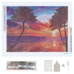 Sunset Palms Diamond Art Kit by Make Market®