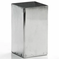Sunshine Candleworks Square Aluminum Pillar Candle Mold 3 x 3 x 5.5 inches