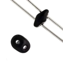 Superduo Two-Hole Czech Glass Beads