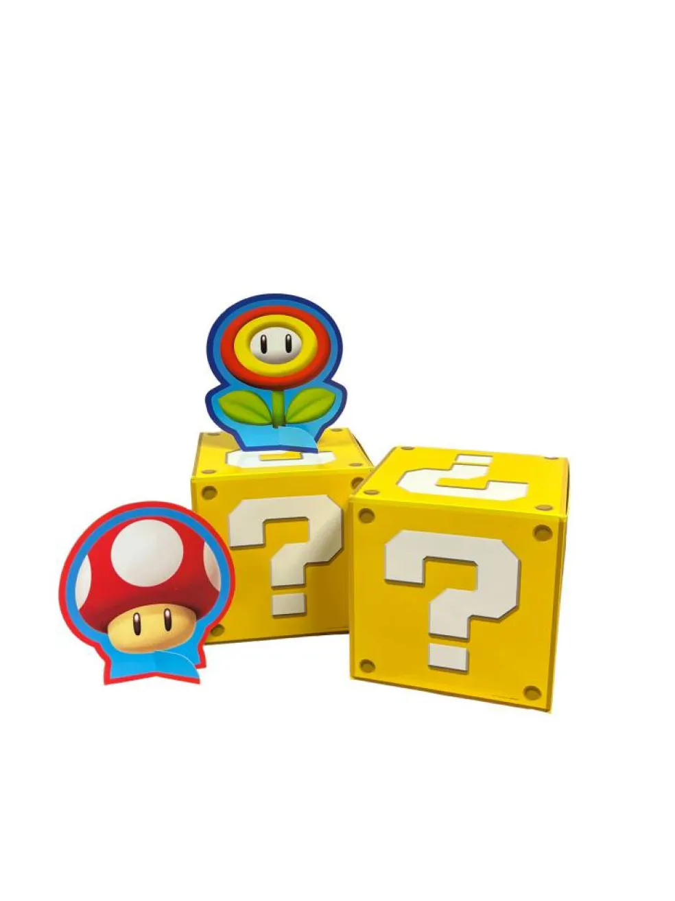 Super Mario Brothers Centerpiece – 4 Pieces