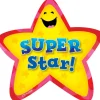Super Star! Star Adhesive Award Badges, Pack of 36