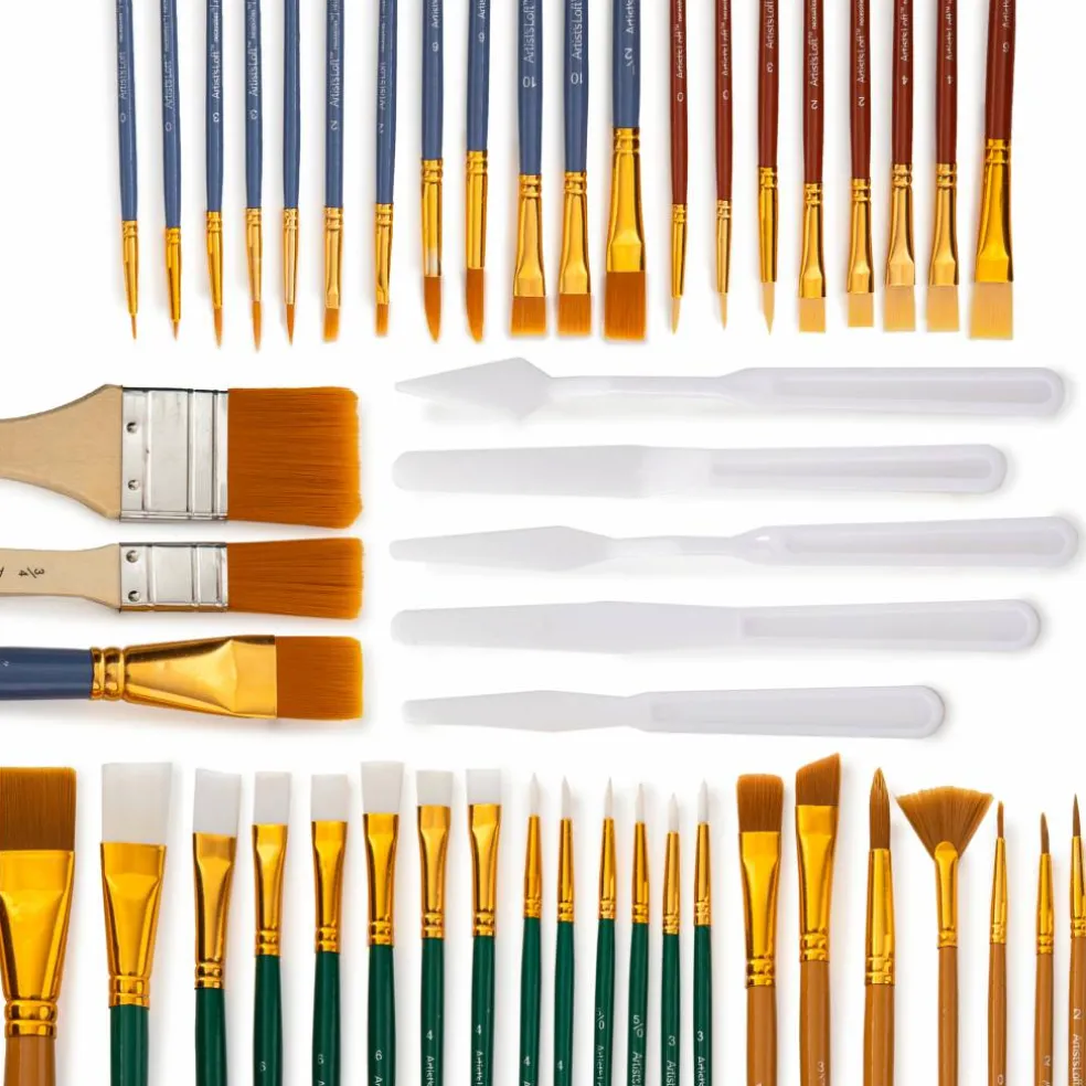 Super Value 50 Piece Brush Set by Artist's Loft™ Necessities™