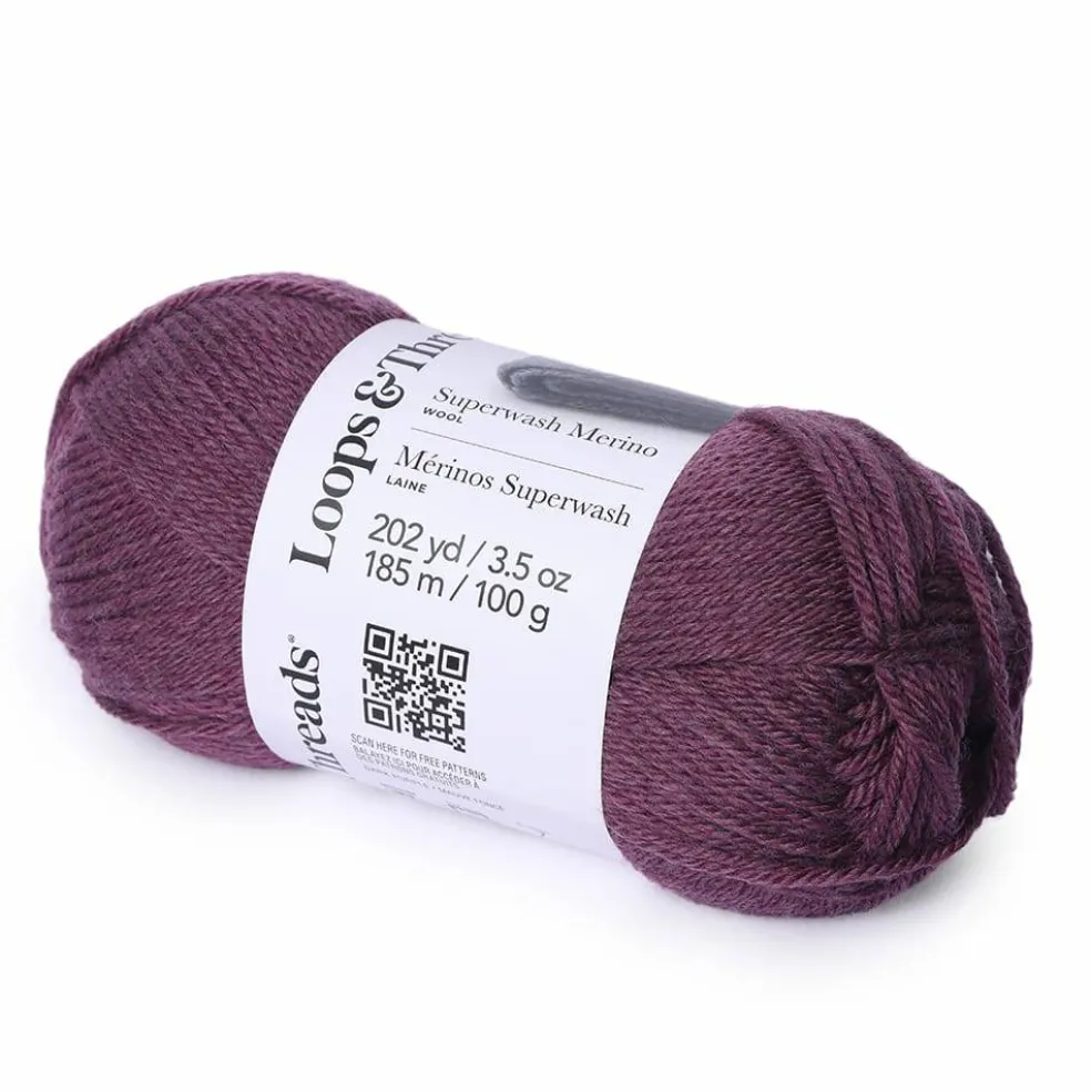 Superwash Merino Yarn by Loops & Threads®