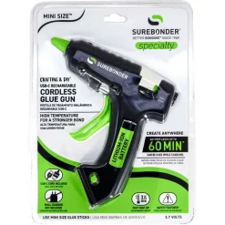 Surebonder® Dash Mini Size Cordless High Temperature Hot Glue Gun