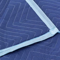 Sure-Max Moving & Packing Blanket - Deluxe Pro - 80" x 72" (40 lb/dz weight) - Professional Quilted Shipping Furniture Pad Royal Blue