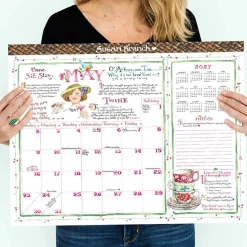 2027 Susan Branch Large Desk Pad Monthly Blotter Calendar