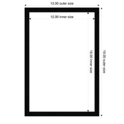 Svelte Framed Dry Erase Magnetic Board