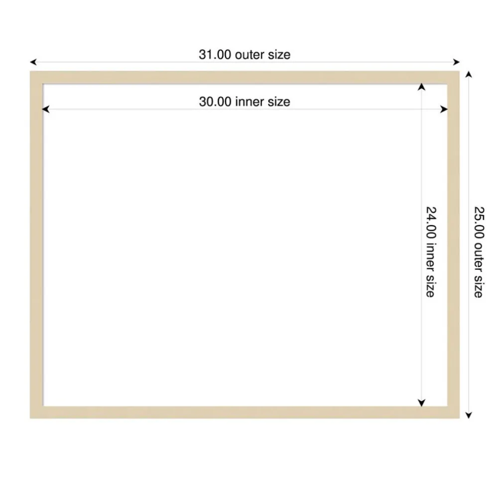 Svelte Framed Dry Erase Magnetic Board