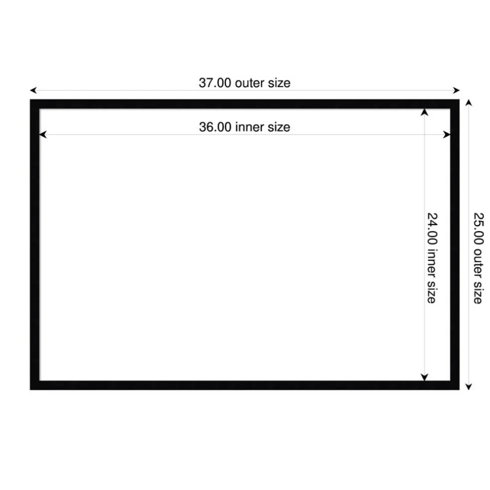 Svelte Framed Dry Erase Magnetic Board