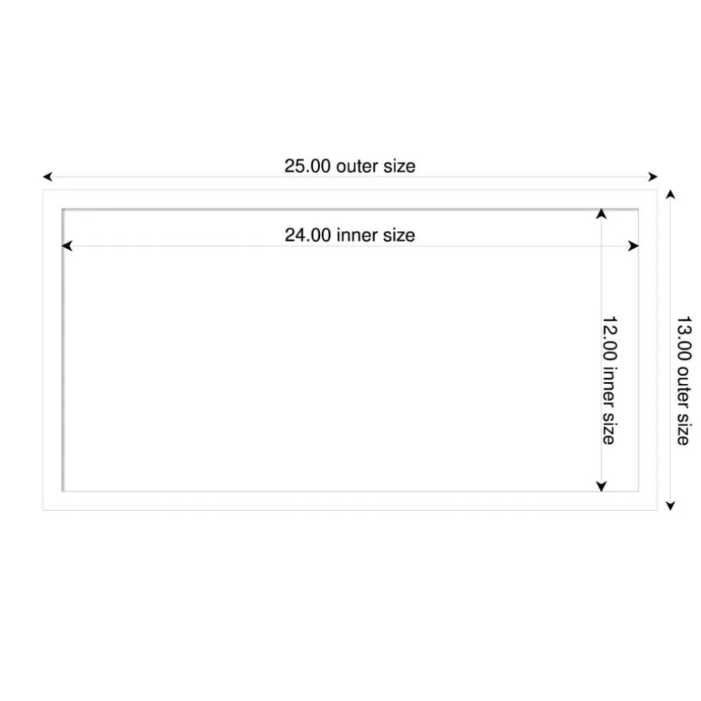 Svelte Framed Dry Erase Magnetic Board
