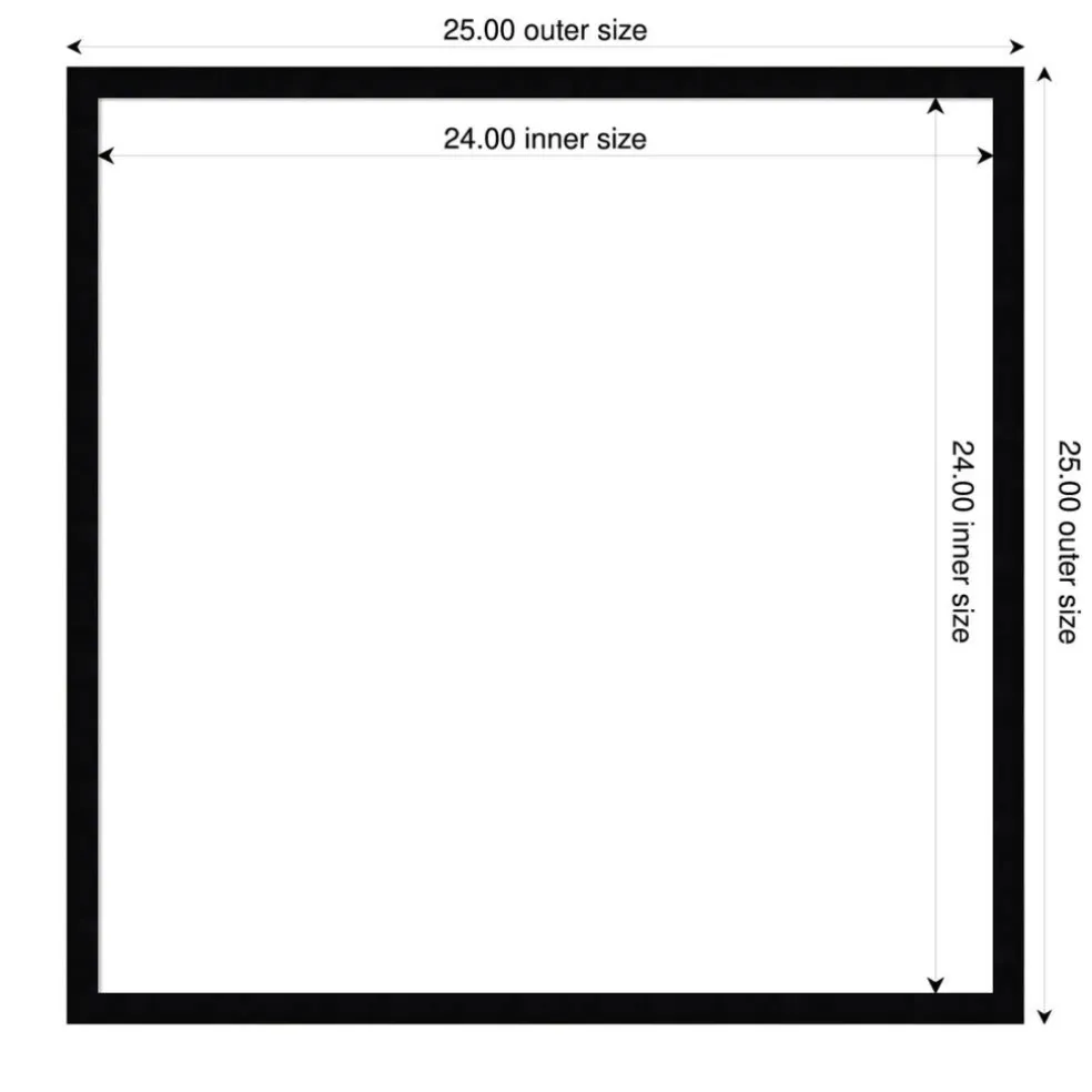 Svelte Framed Dry Erase Magnetic Board