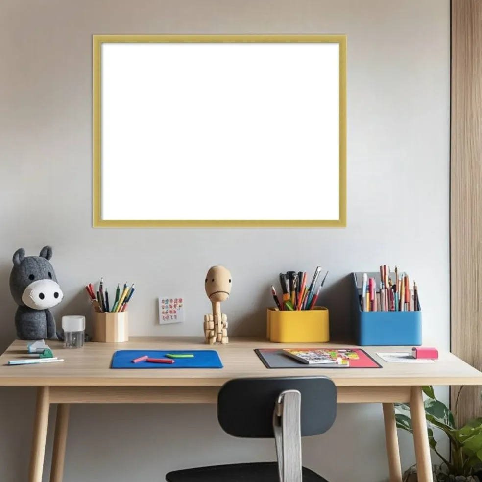 Svelte Framed Dry Erase Magnetic Board