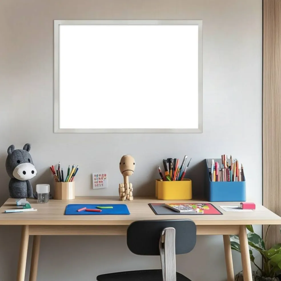 Svelte Framed Dry Erase Magnetic Board