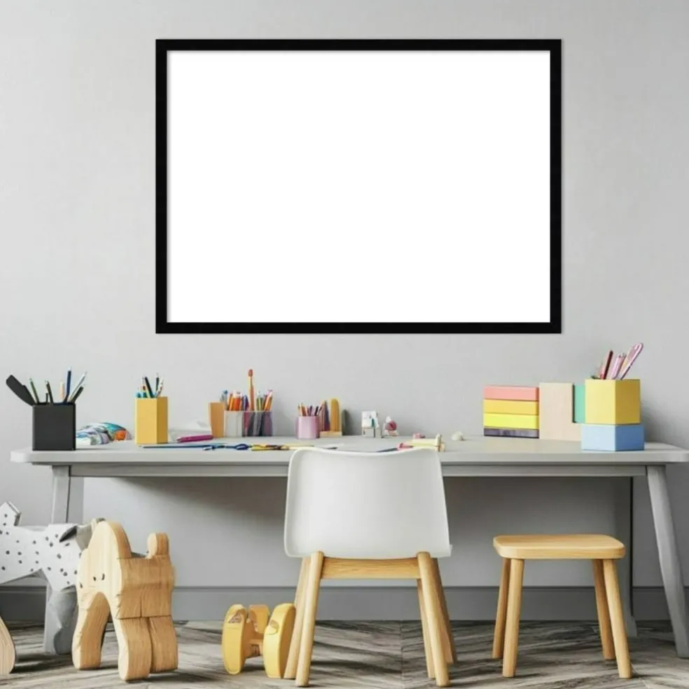 Svelte Framed Dry Erase Magnetic Board