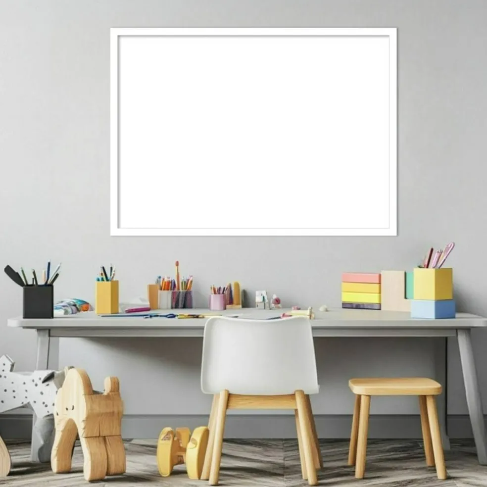 Svelte Framed Dry Erase Magnetic Board