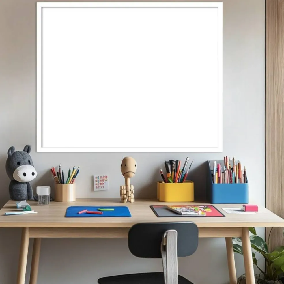 Svelte Framed Dry Erase Magnetic Board