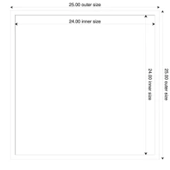 Svelte Framed Dry Erase Magnetic Board