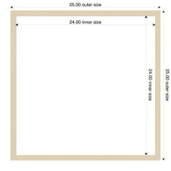 Svelte Framed Dry Erase Magnetic Board