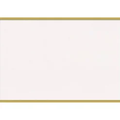 Svelte Wood Framed Corkboard, White Cork