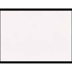 Svelte Wood Framed Corkboard, White Cork