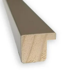 Svelte Wood Framed Corkboard, White Cork