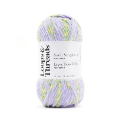 Sweet Snuggles Lite Blossom™ Yarn by Loops & Threads