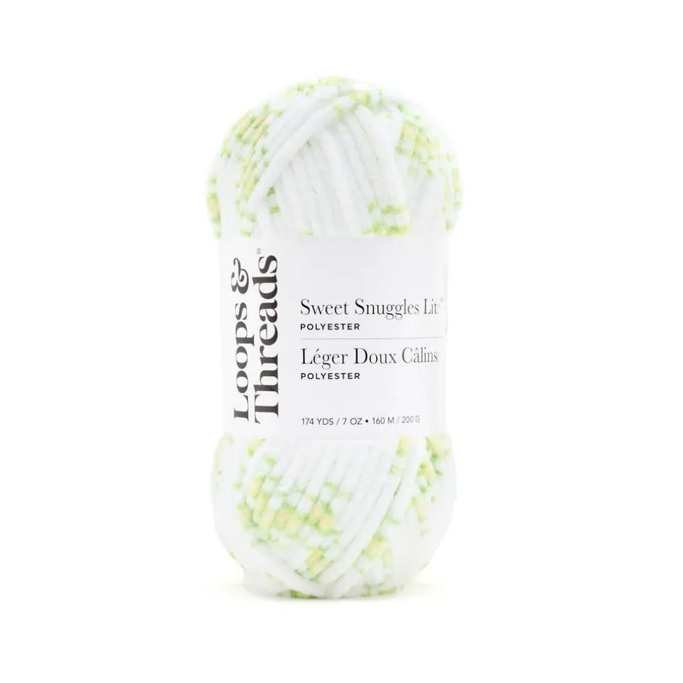 Sweet Snuggles Lite Blossom™ Yarn by Loops & Threads
