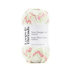 Sweet Snuggles Lite Blossom™ Yarn by Loops & Threads