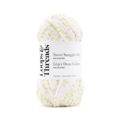 Sweet Snuggles Lite Blossom™ Yarn by Loops & Threads