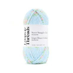 Sweet Snuggles Lite Blossom™ Yarn by Loops & Threads