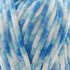 Sweet Snuggles Lite™ Variegated Striped Yarn by Loops & Threads®