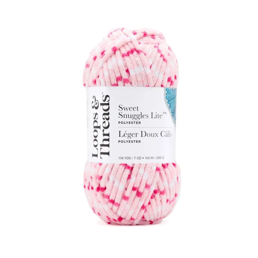 Sweet Snuggles Lite™ Variegated Striped Yarn by Loops & Threads®