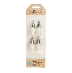 Sweet Sugarbelle Decorating Tools 4 Piece Stainless Steel Icing Tips