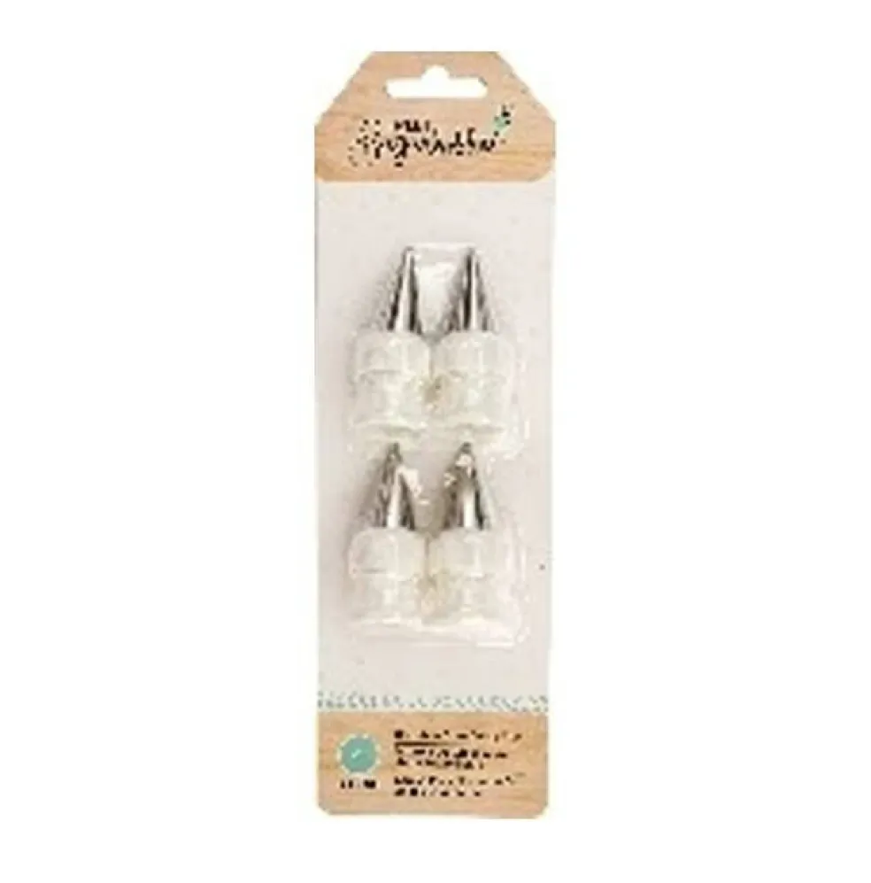 Sweet Sugarbelle Decorating Tools 4 Piece Stainless Steel Icing Tips
