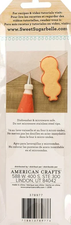 Sweet Sugarbelle Decorating Tools 4 Piece Stainless Steel Icing Tips
