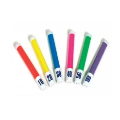 Swim Central 8.25" Vibrantly Colored Flexible Dive Stick Swimming Pool Toy Set