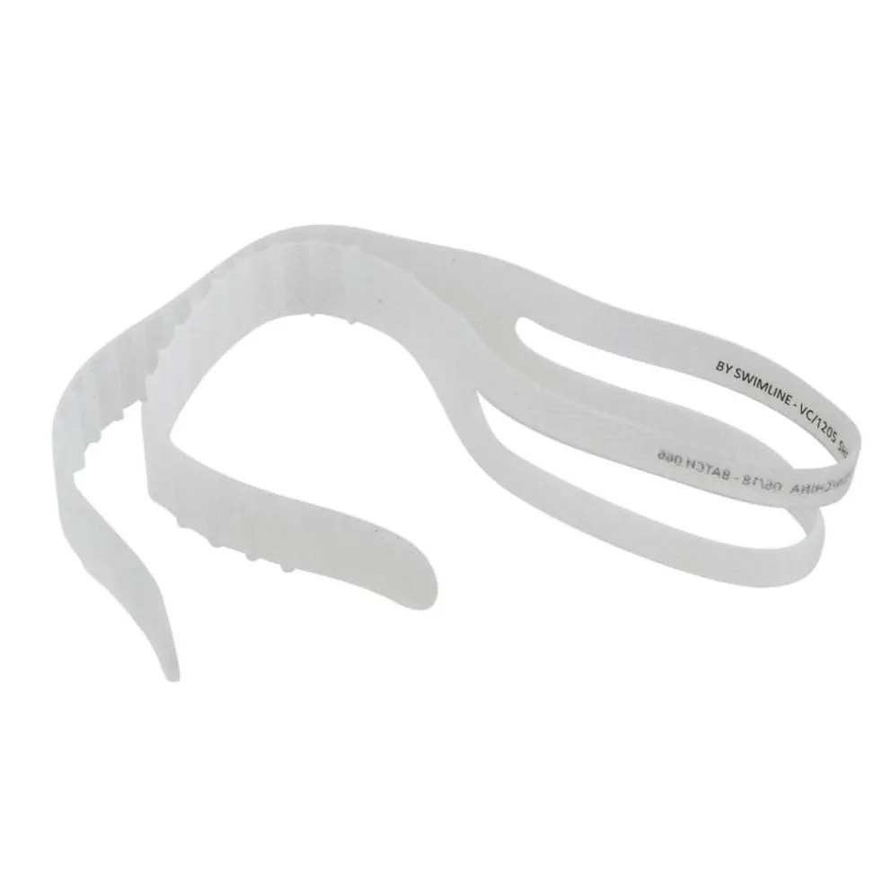 Swim Central 21" White and Clear Replacement Mask Strap Swimming Pool Accessory