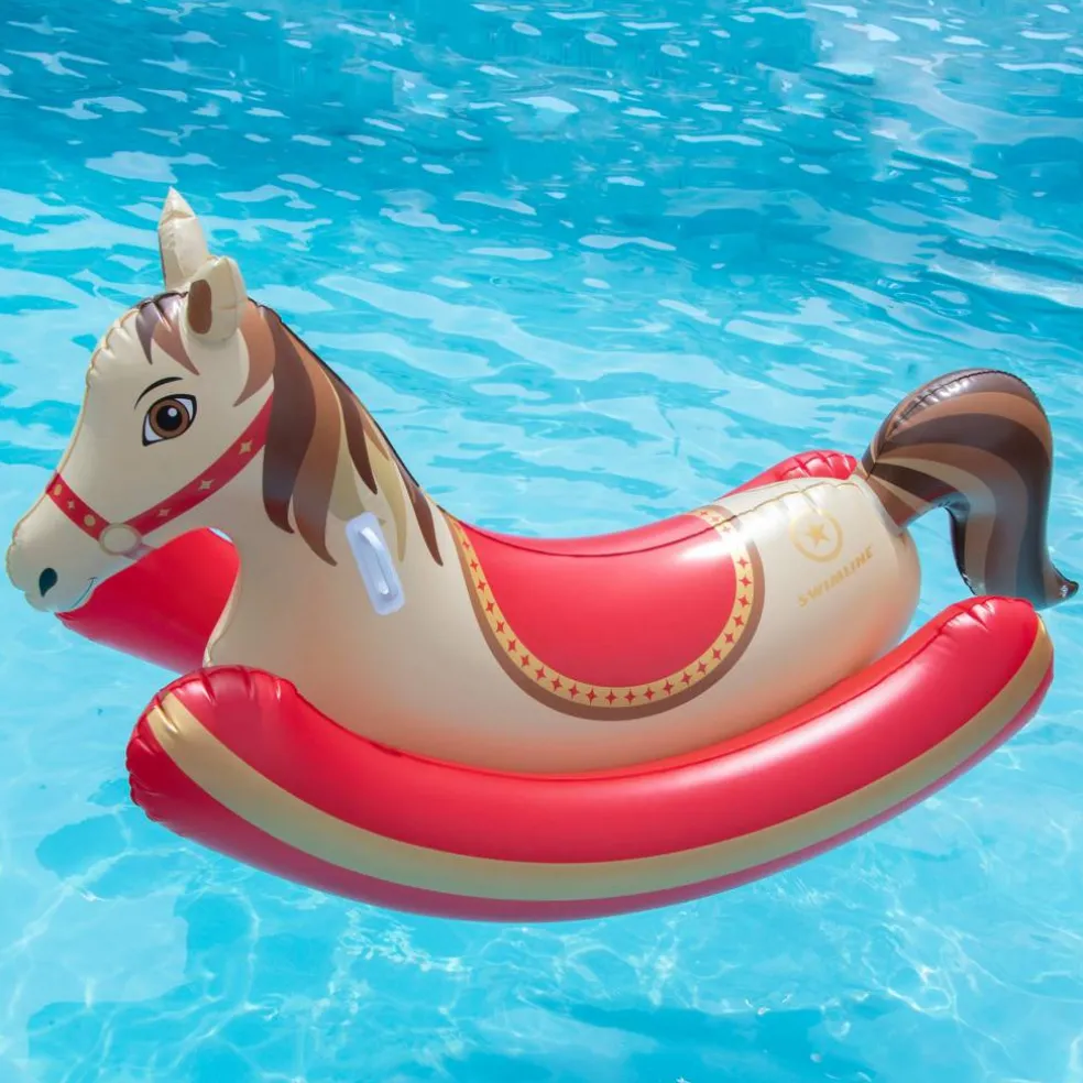 Swimline 81" Hobby Horse Rocker Inflatable Ride-On Pool Float