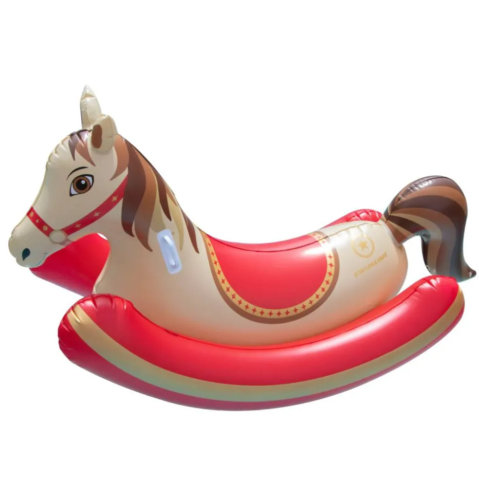 Swimline 81" Hobby Horse Rocker Inflatable Ride-On Pool Float