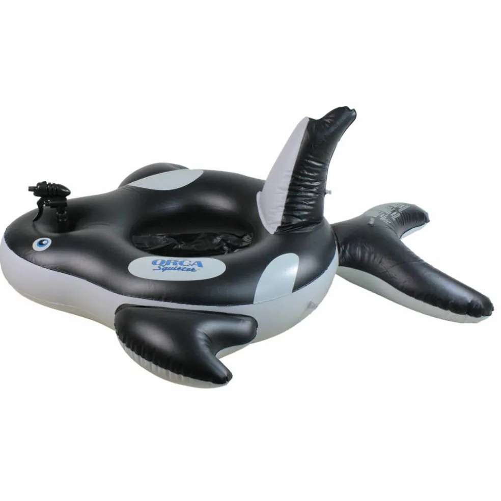 Swimline 60" Inflatable Orca Squirter™ Pool Float