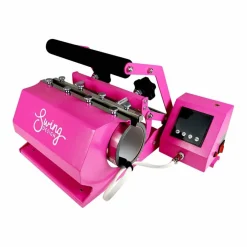 Swing Design 7-in-1 Tumbler Heat Press 20oz/30oz Bundle - Pink