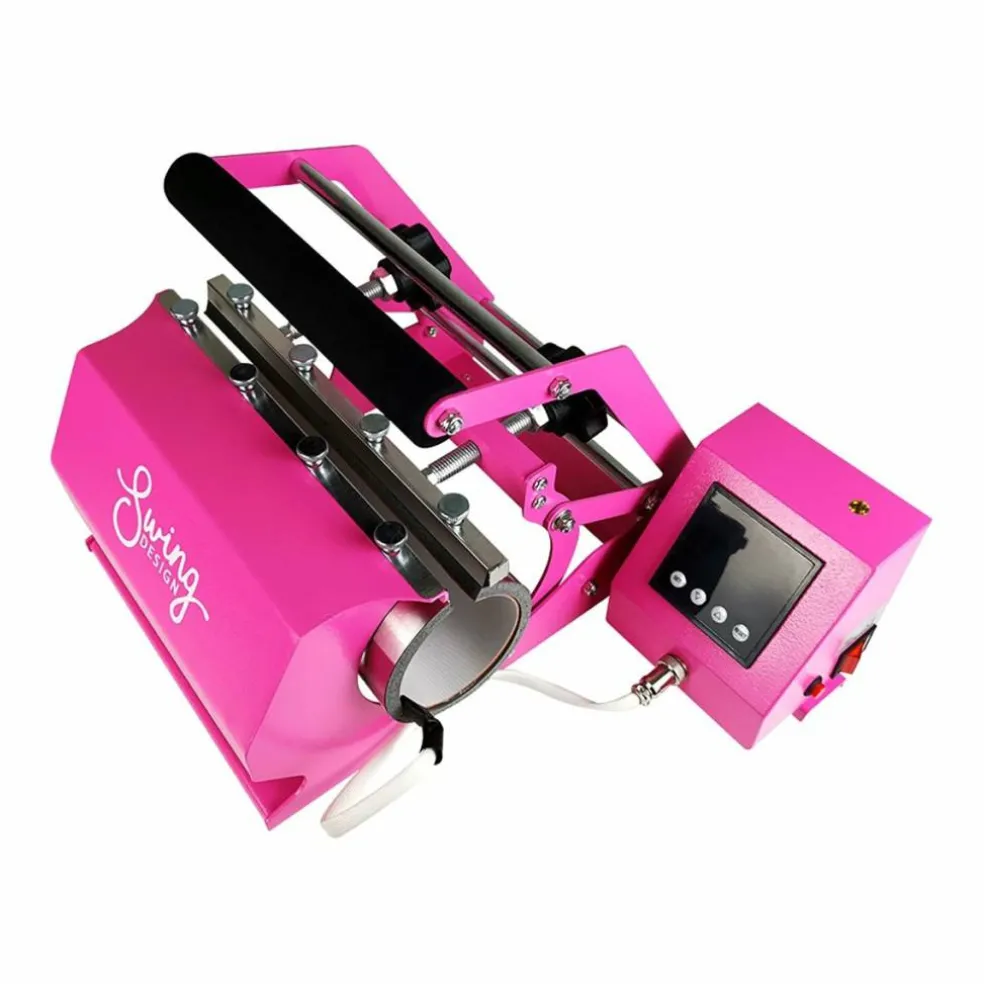 Swing Design 7-in-1 Tumbler Heat Press 20oz/30oz - Pink