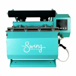 Swing Design 20oz & 30oz Tumbler Heat Press  - Turquoise