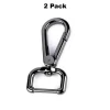 Swivel Hook Thick Antique Nickel 2.1/4" long 2" wide
